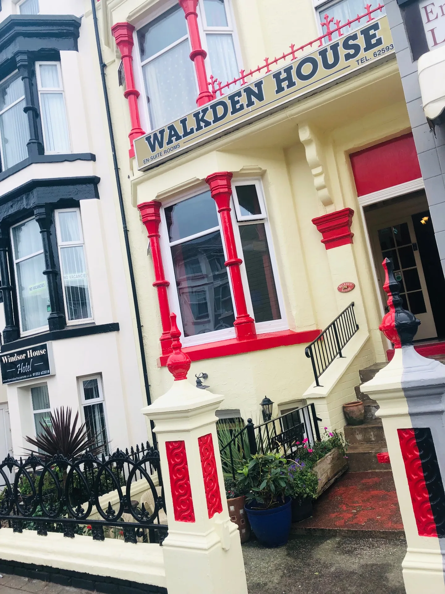 Walkden House frontage on Hornby Road